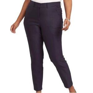 Lane Bryant Plus Size Curvy Fit The Allie Ankle Pants - Black‌‌‌